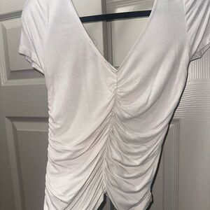 White mermaid cinch top size large only worn a couple of times